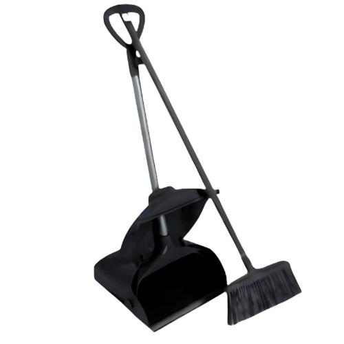 Long Handle Hooded Plastic Scoop With Broom | HHMS